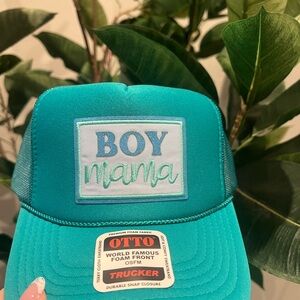 Boy mama trucker hat